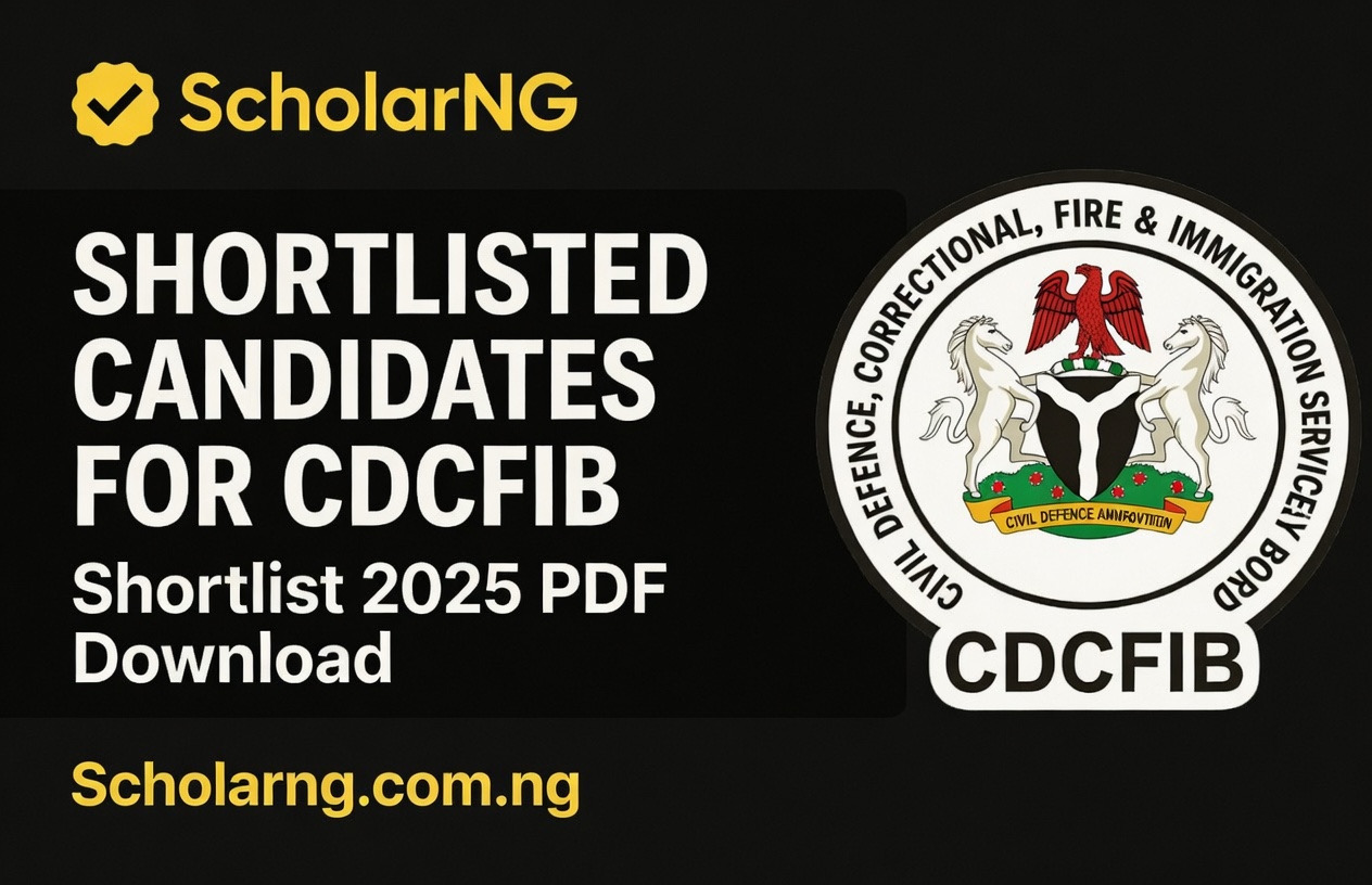 Shortlisted Candidates for CDCFIB 2026